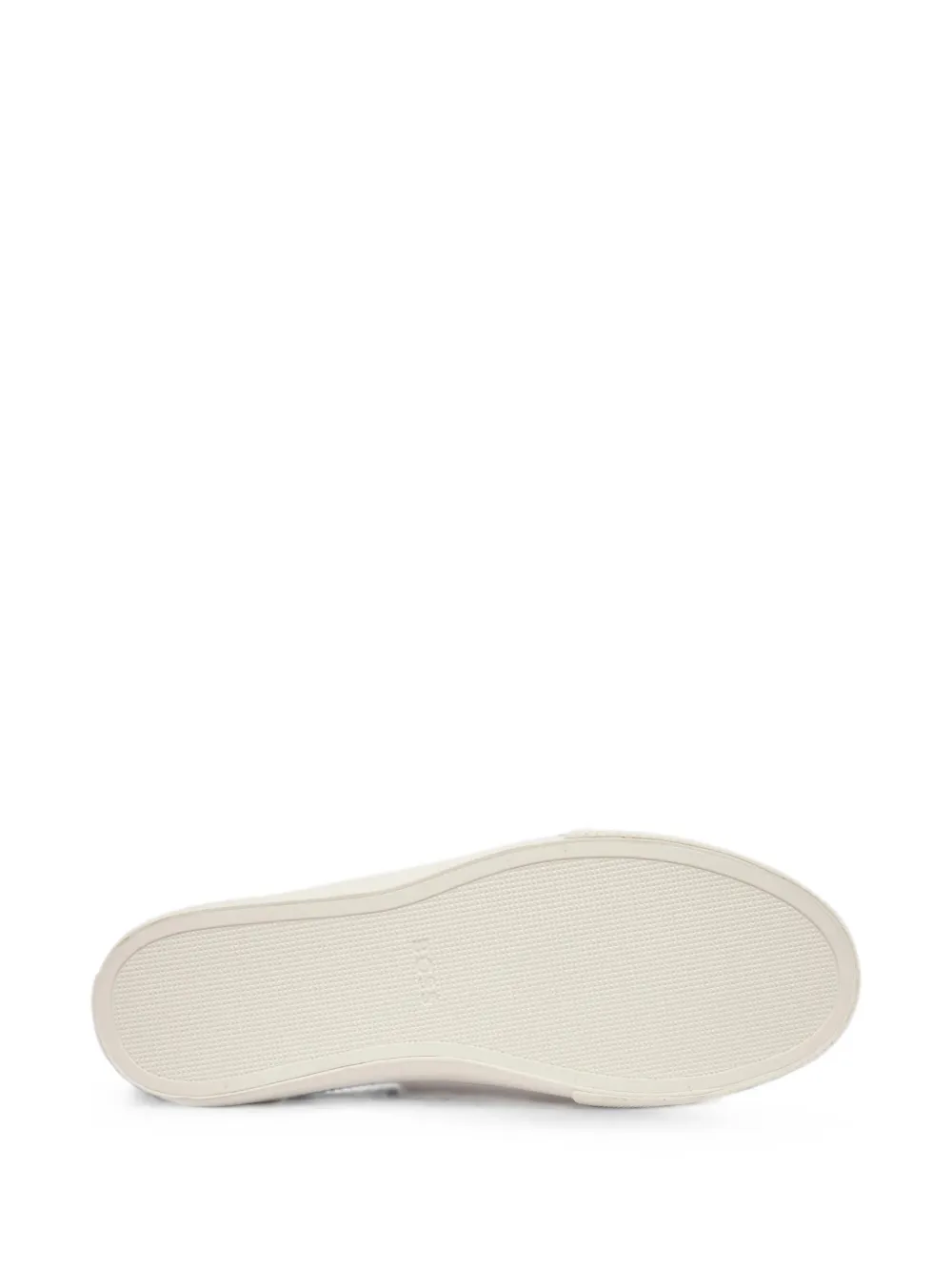 BOSS logo-print sneakers Wit