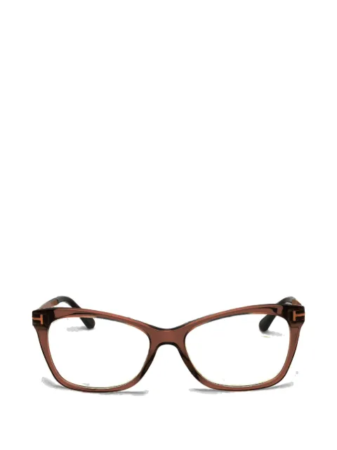 TOM FORD Brille mit geometrischem Gestell