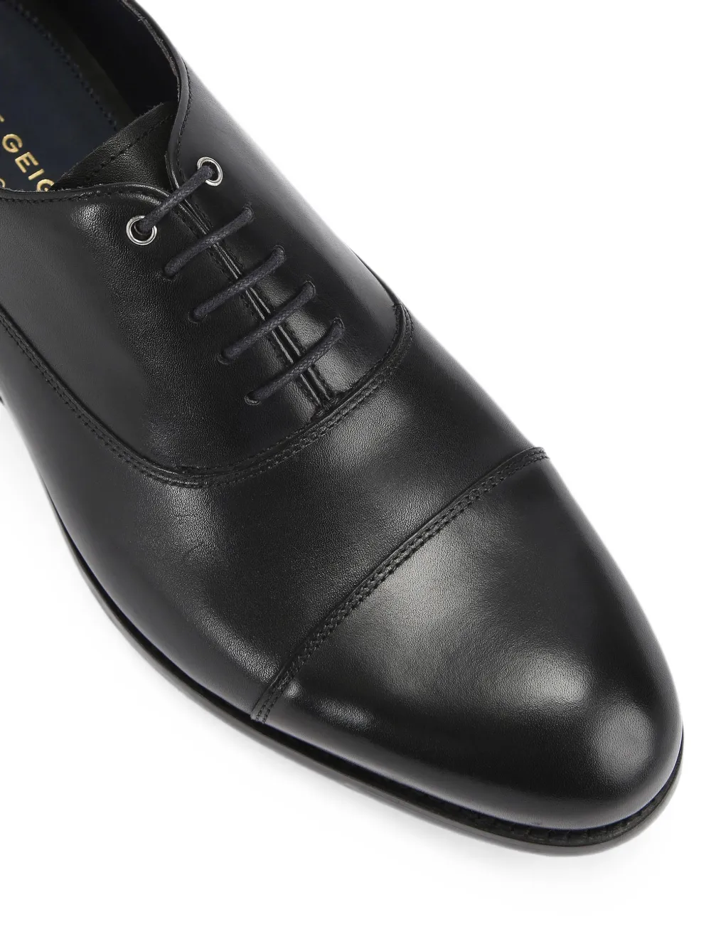 Kurt Geiger London Sloane cap-toe lace-up Oxford shoes Zwart