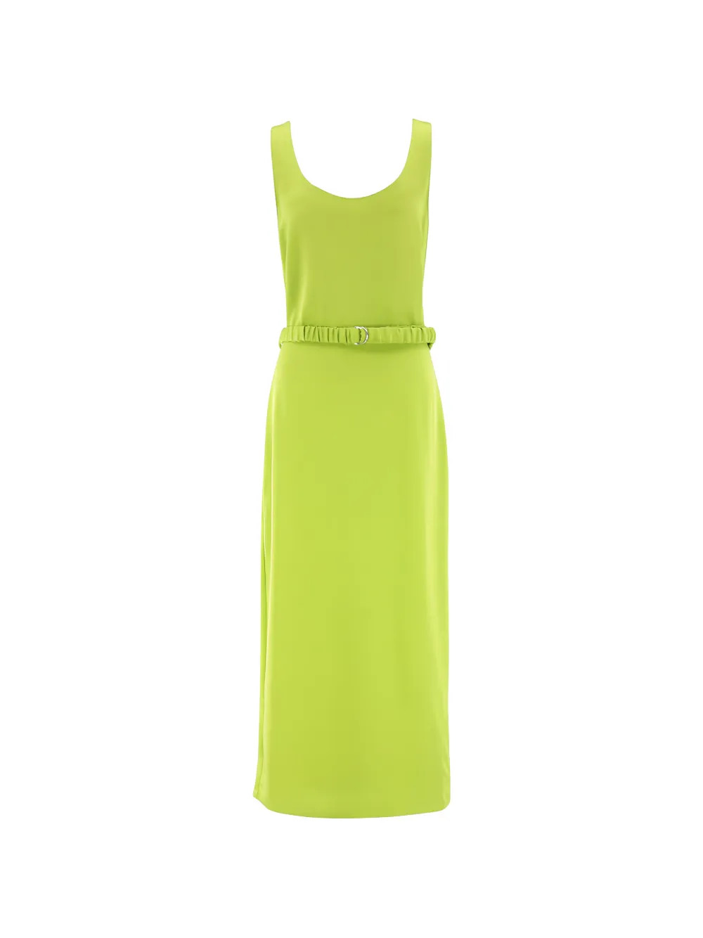 SABLYN Paz scoop-neck belted midi dress