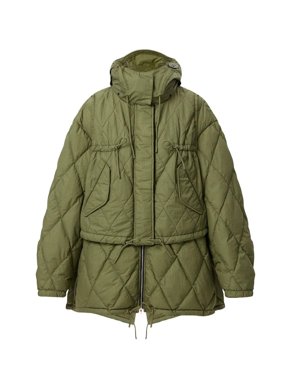 IENKI IENKI pyramide Long Down Jacket | Smart Closet