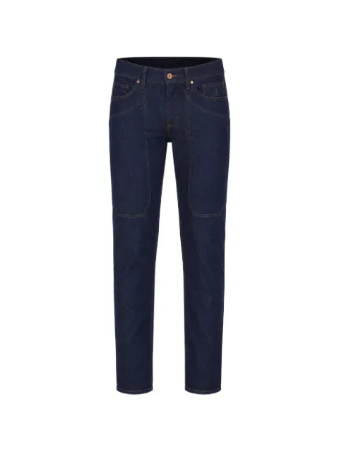 JECKERSON vaqueros slim con detalle de parche