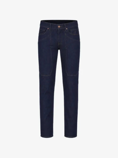 JECKERSON patch-detail slim-fit jeans
