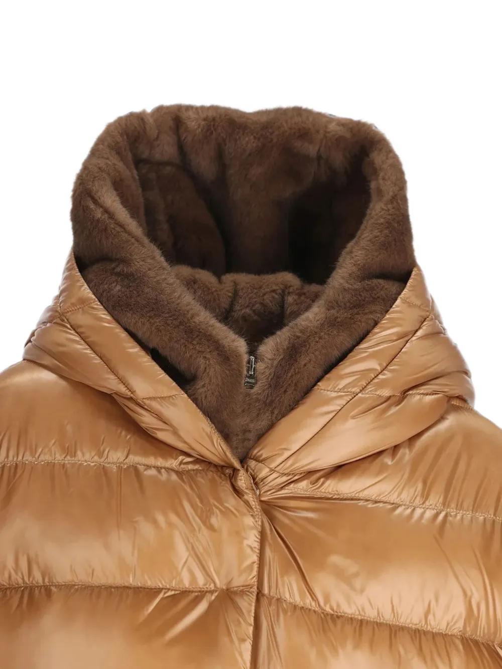 Herno Gewatteerde jas Beige