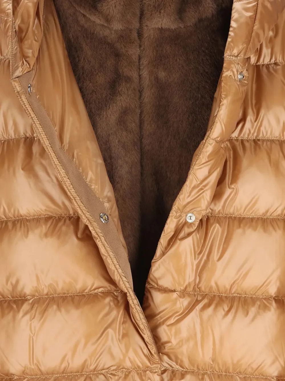 Herno Gewatteerde jas Beige
