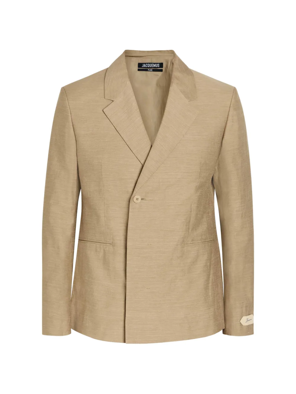 Jacquemus notched-lapel single-breasted jacket - Toni neutri