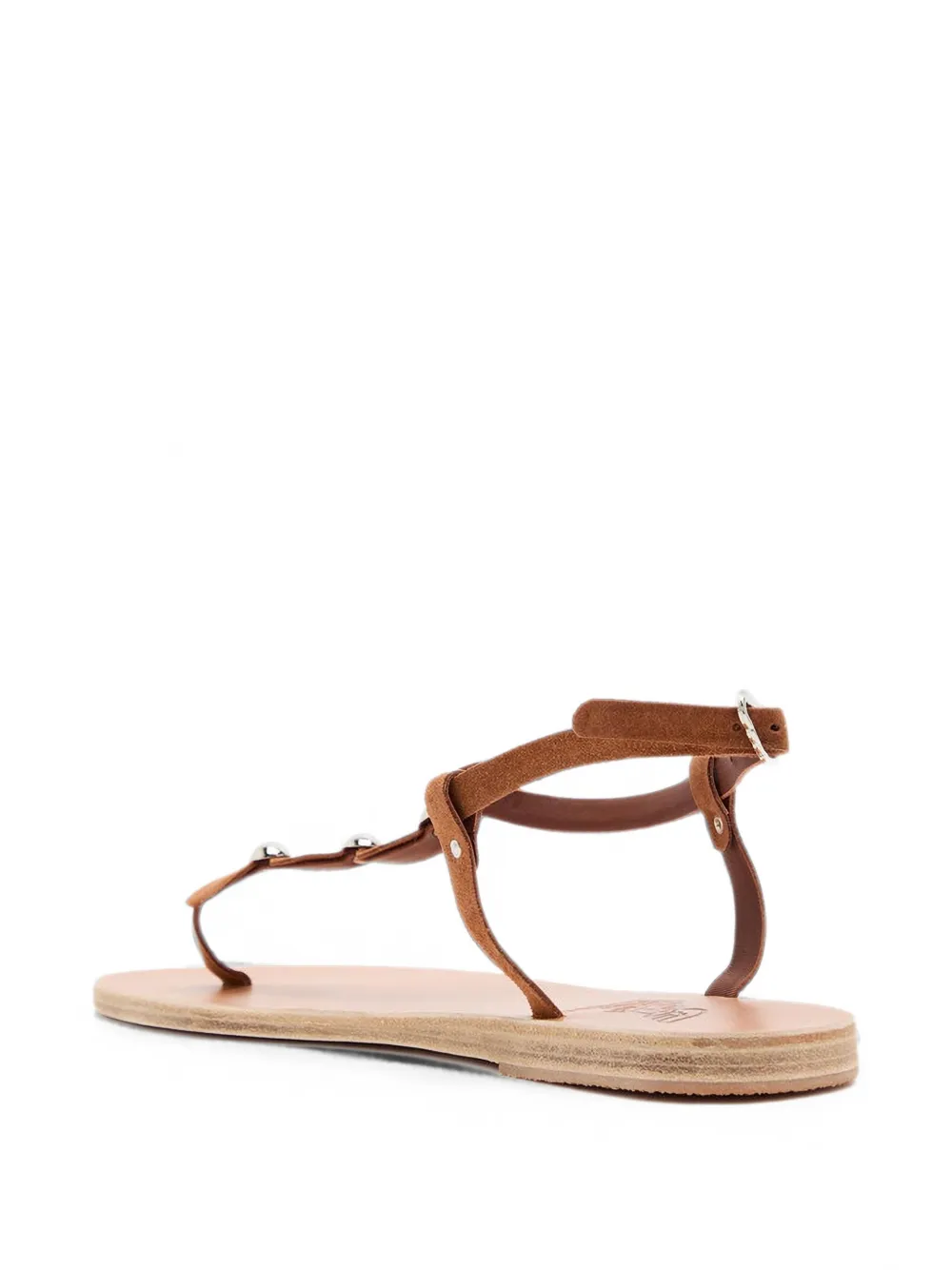 Ancient Greek Sandals studded suede sandals Bruin