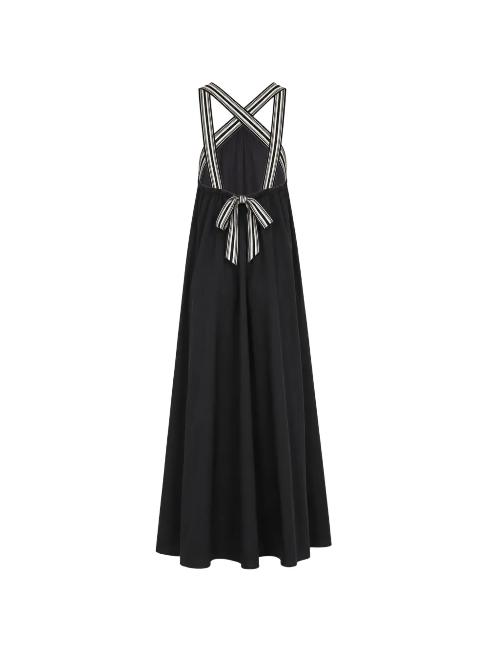 Gaudi Mouwloze maxi-jurk Zwart