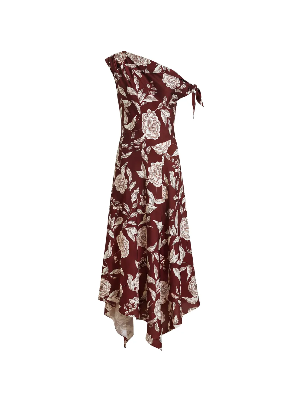 Tanya Taylor Loretta floral-print asymmetric dress