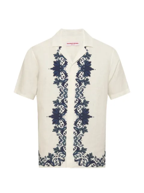 Orlebar Brown Mirabello Border shirt