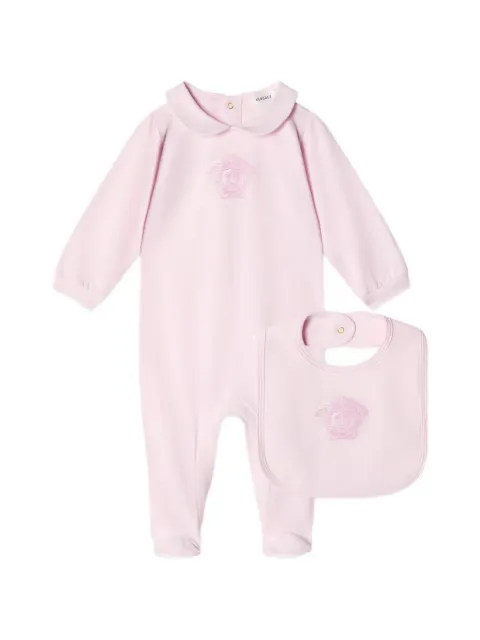 Versace Kids set de pelele de algodón con motivo Medusa