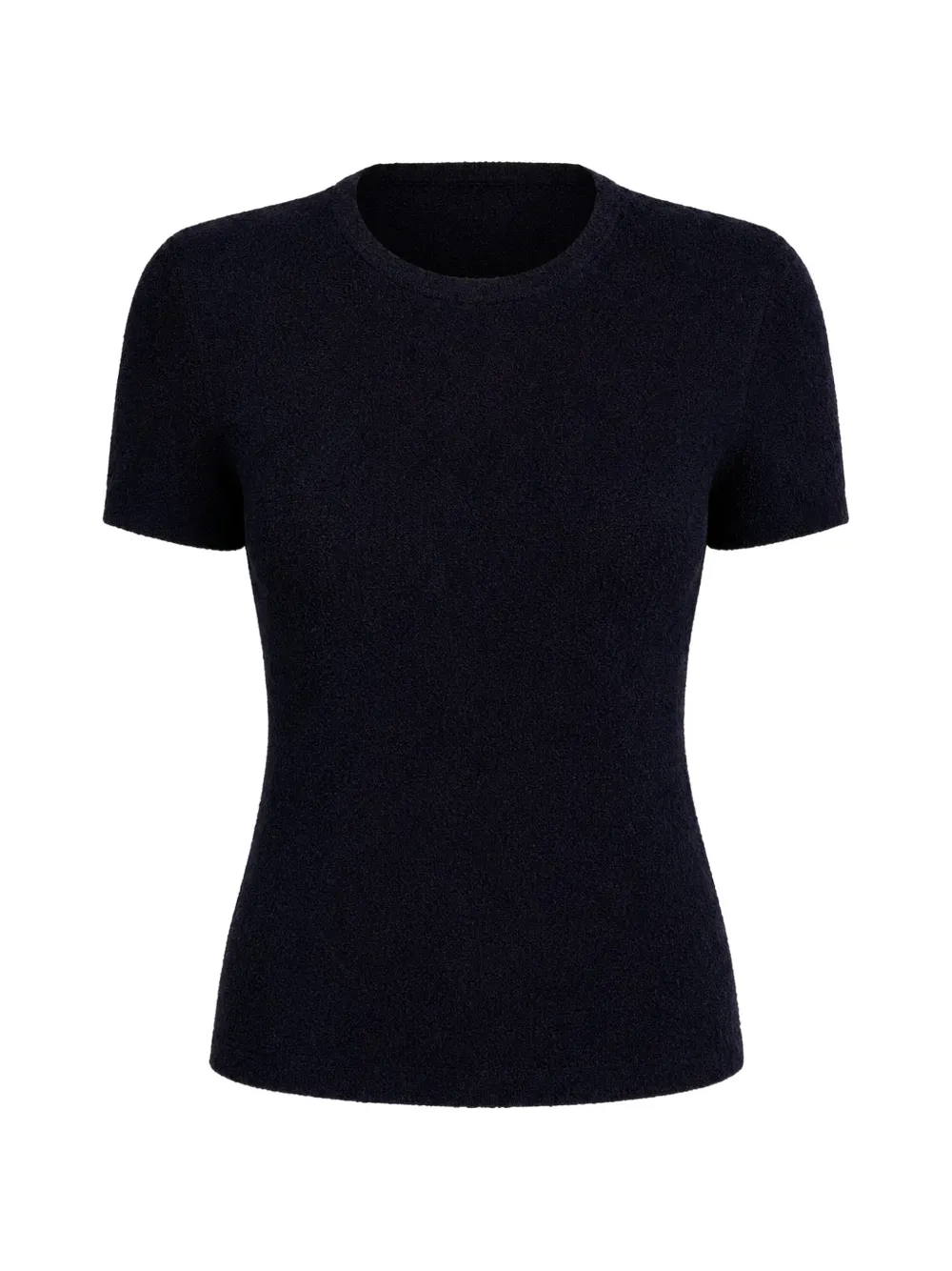 Vince textured crew-neck sweater - Blu