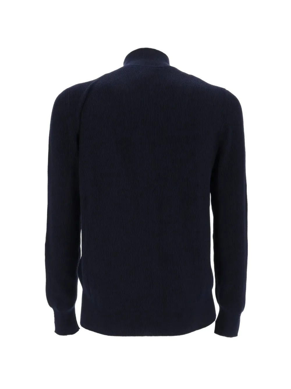 Ballantyne Ribgebreid vest Blauw