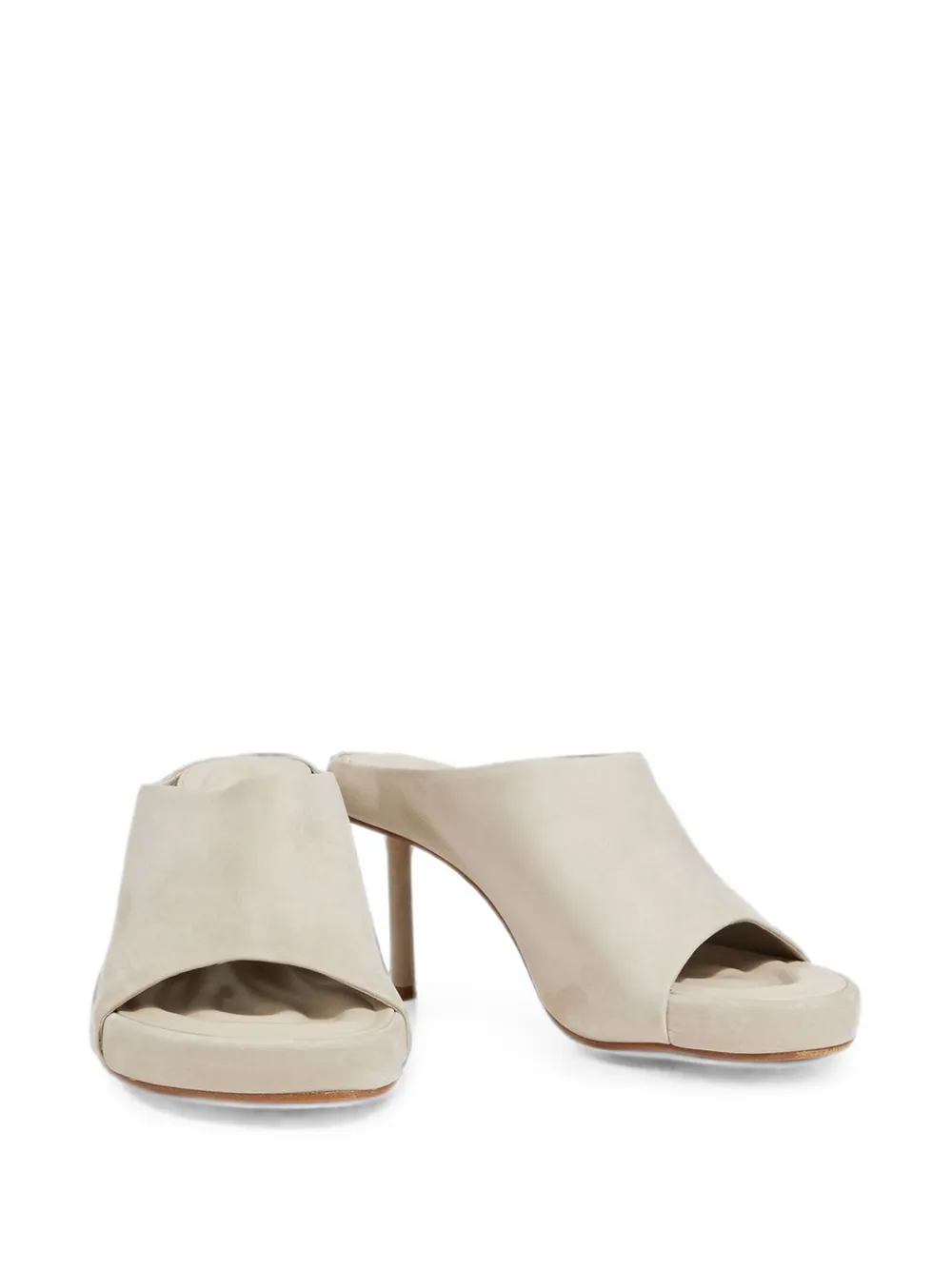 Jacquemus suede sandals Beige