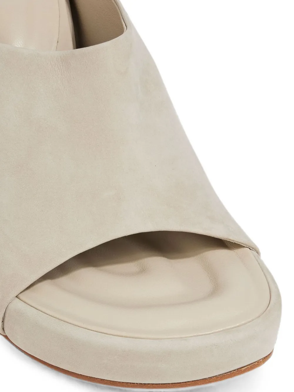 Jacquemus suede sandals Beige