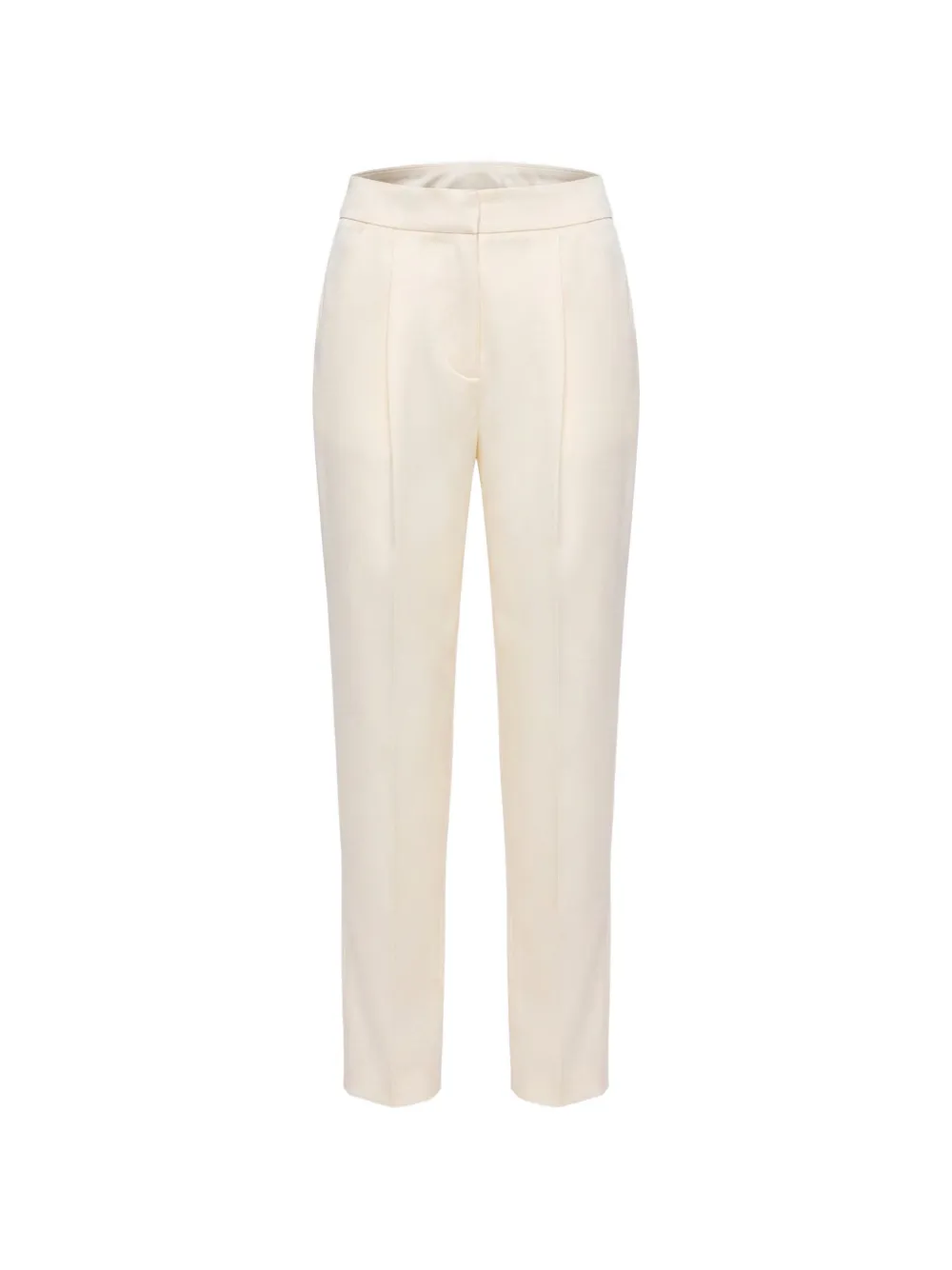 Elie Saab satin-finish tailored trousers - Neutrals