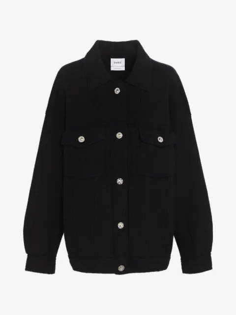 Barrie oversized button-up jacket