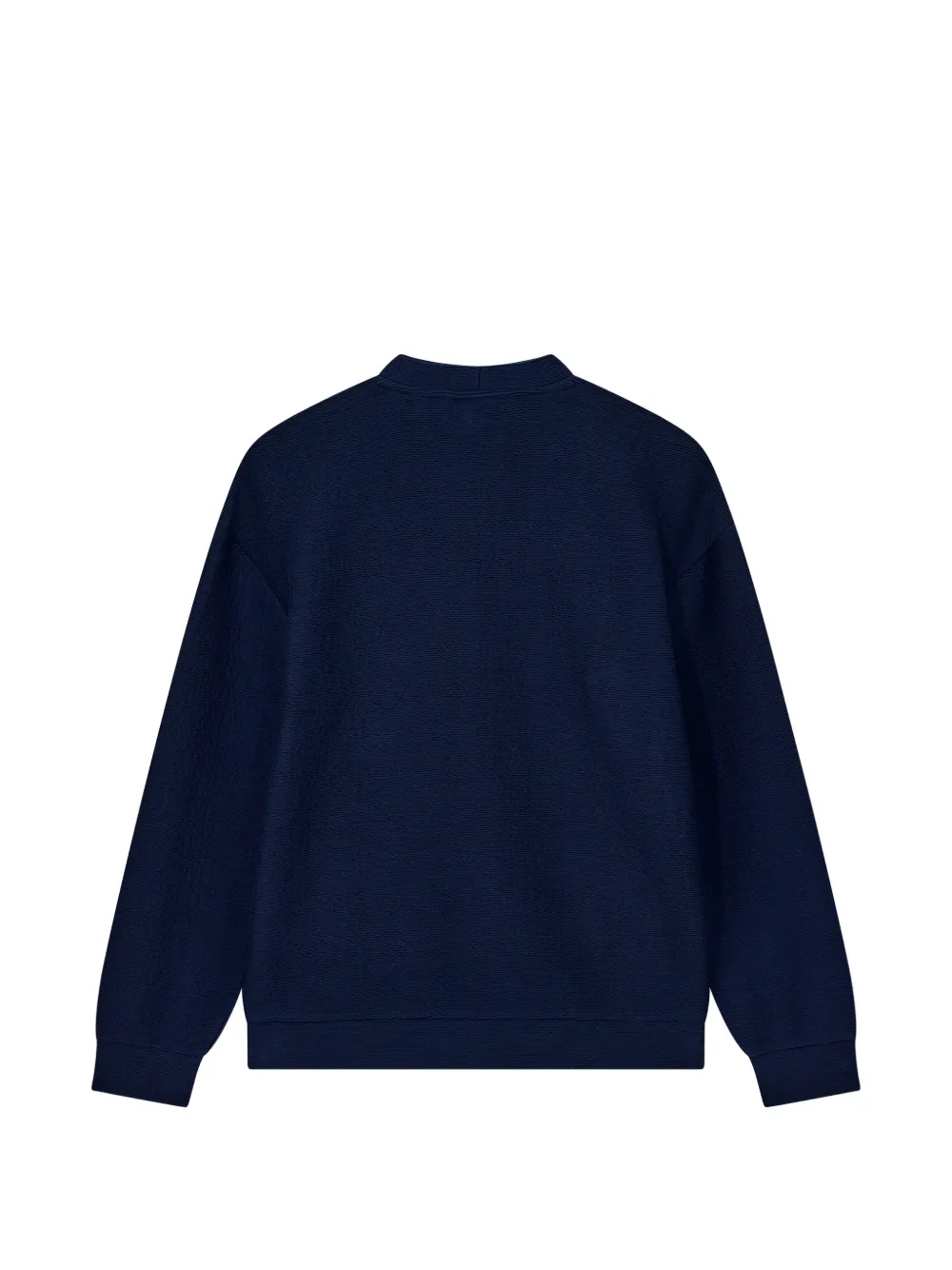 Giorgio Armani long-sleeve sweatshirt Blauw