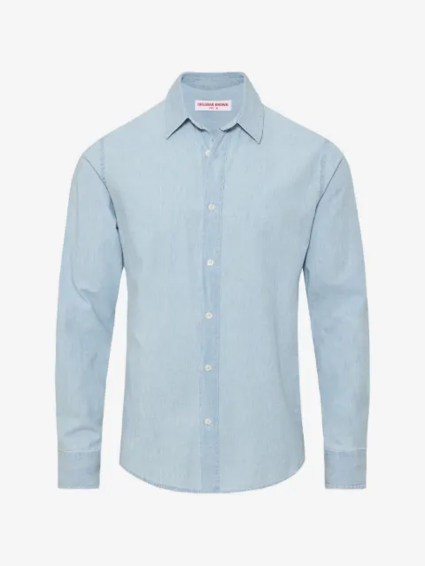 Orlebar Brown Giles chambray shirt