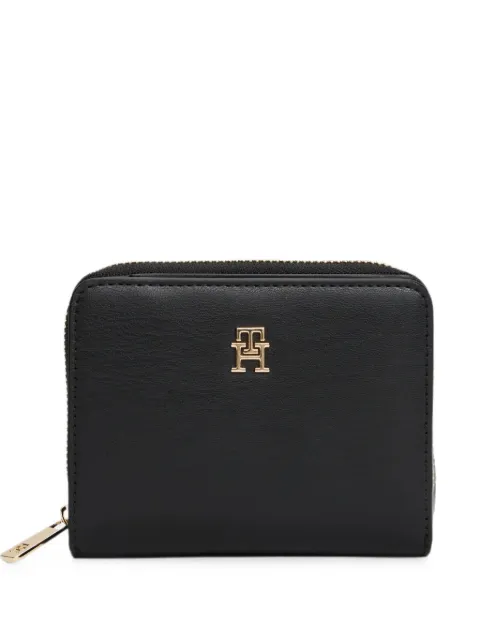Tommy Hilfiger logo-plaque zip-around wallet