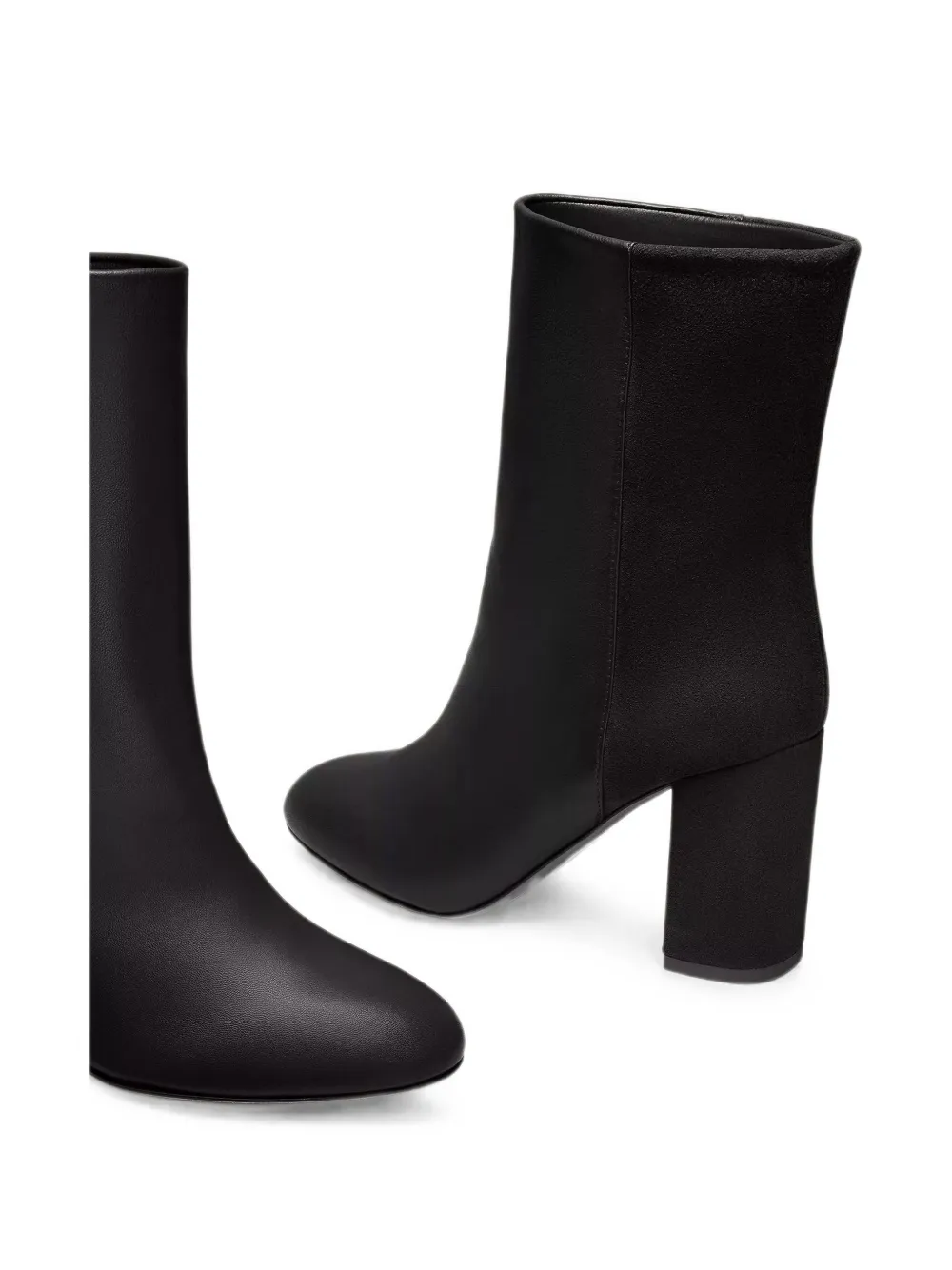 Stuart Weitzman block-heel ankle boots Zwart