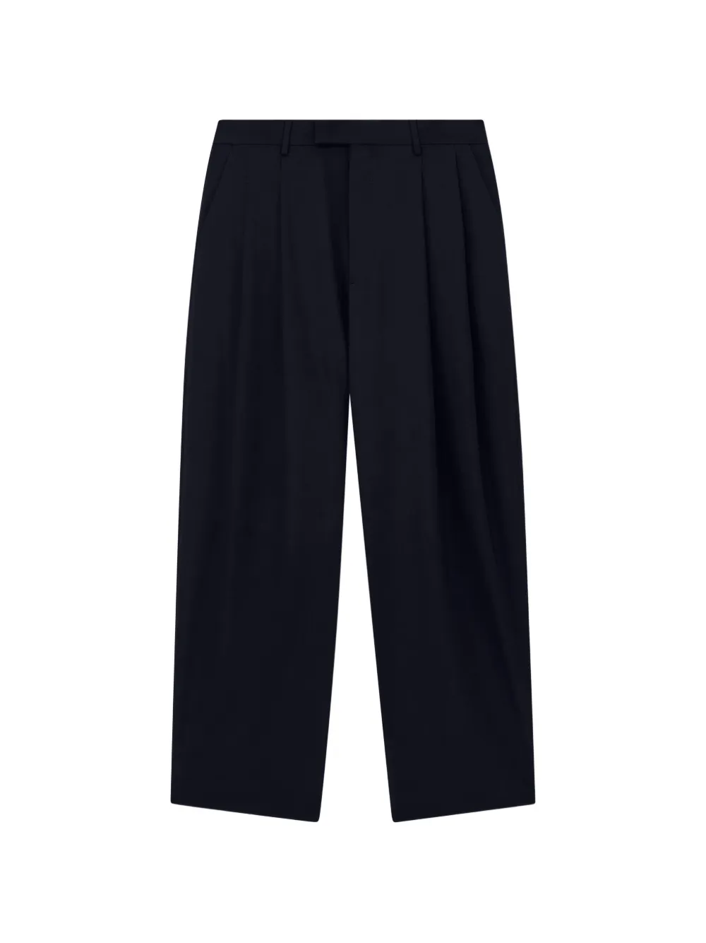 Giorgio Armani pleated-detail trousers - Blau