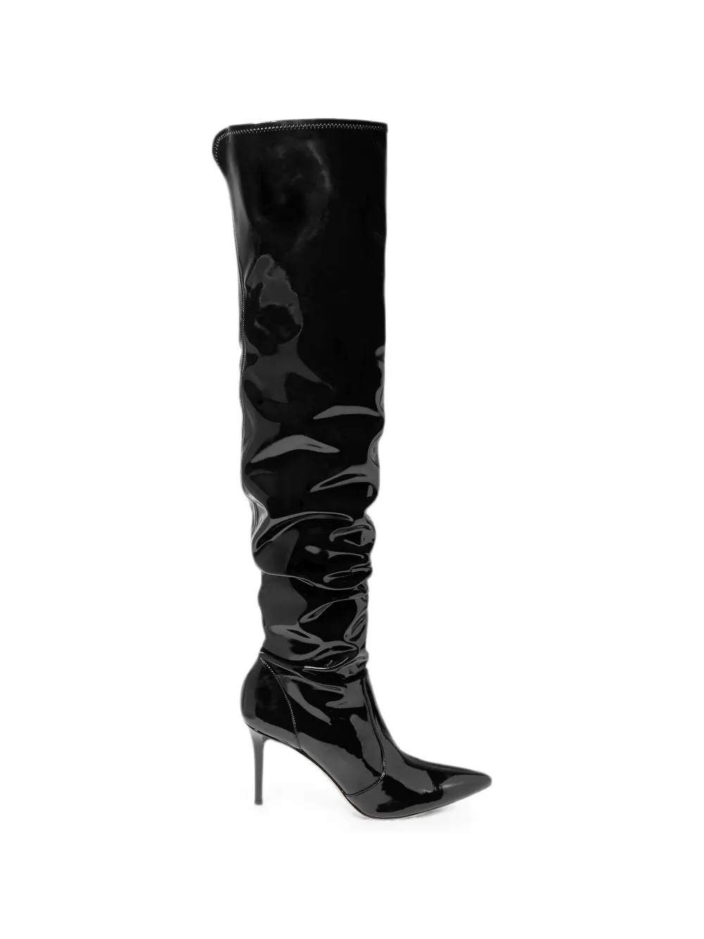 Gianvito Rossi Eva pointed-toe boots - Nero