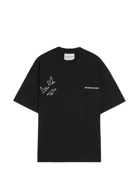 MKI Miyuki Zoku camiseta Flight con motivo gráfico