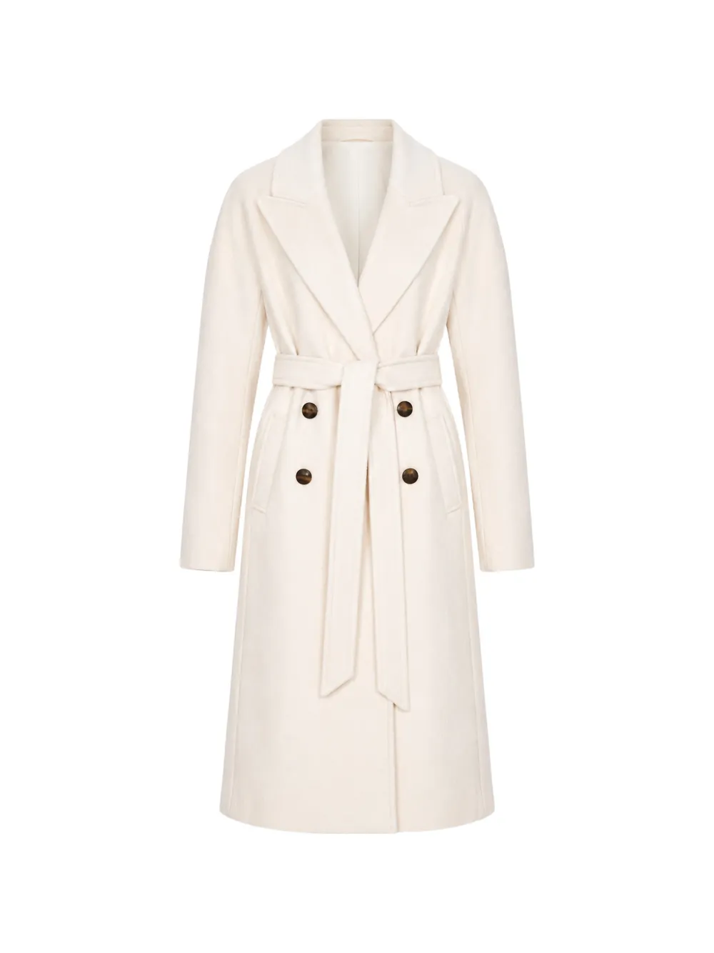 Veronica Beard belted double-breasted coat - Toni neutri