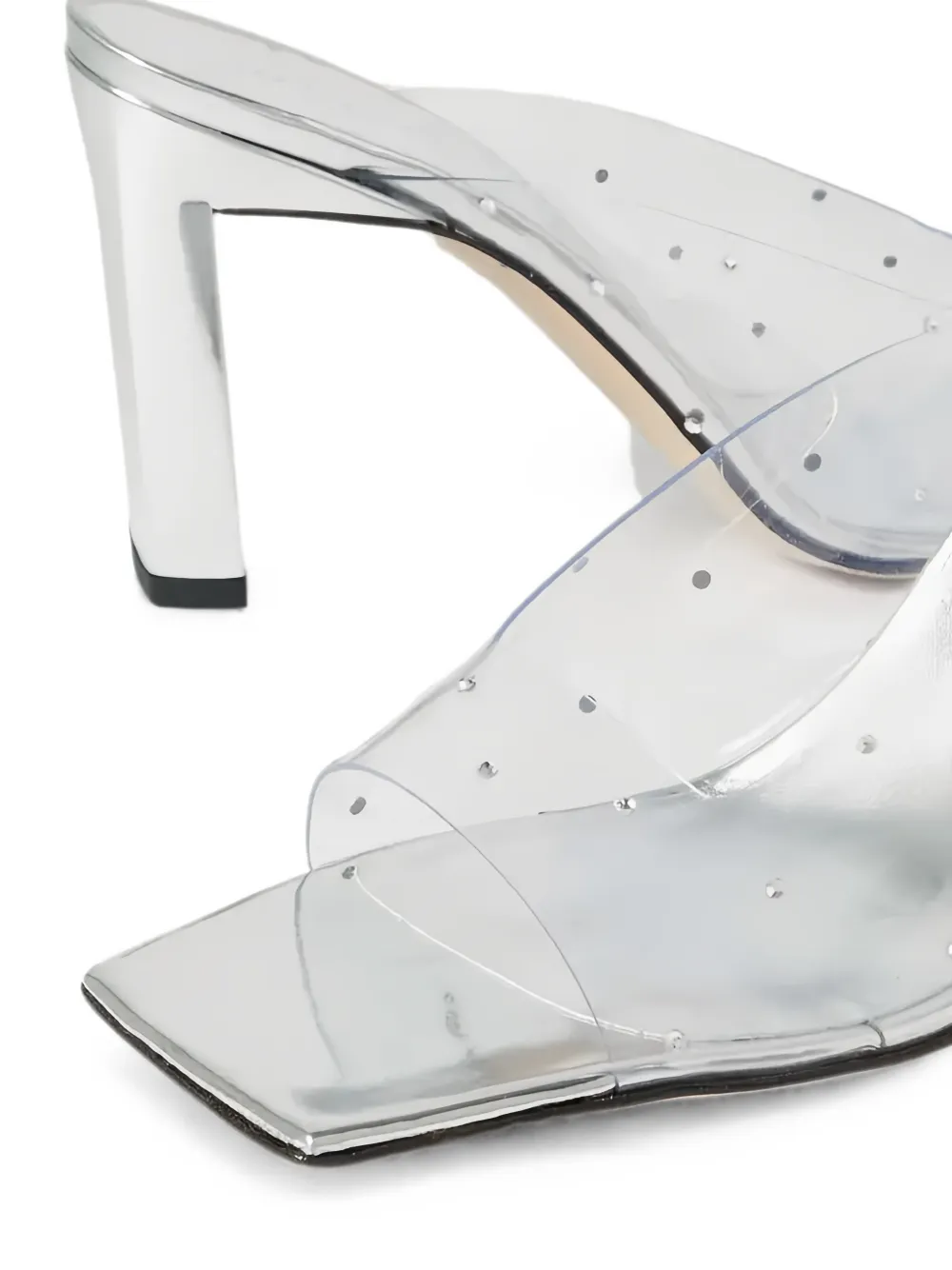 Wandler Isa crystal-embellished sandals Wit
