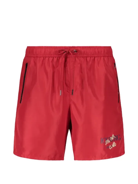 Iceberg logo-print drawstring swim shorts