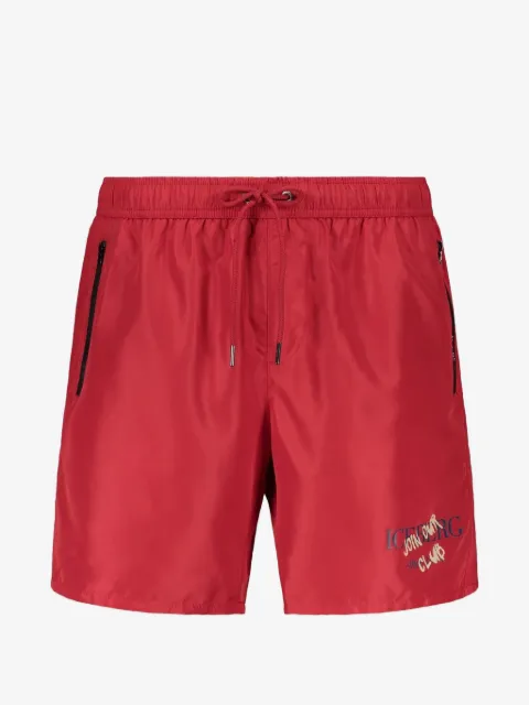 Iceberg logo-print drawstring swim shorts