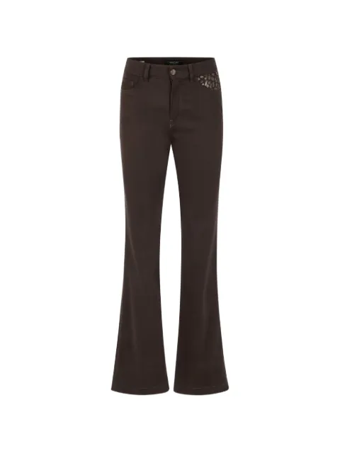 MARCCAIN Faro leopard-print trousers