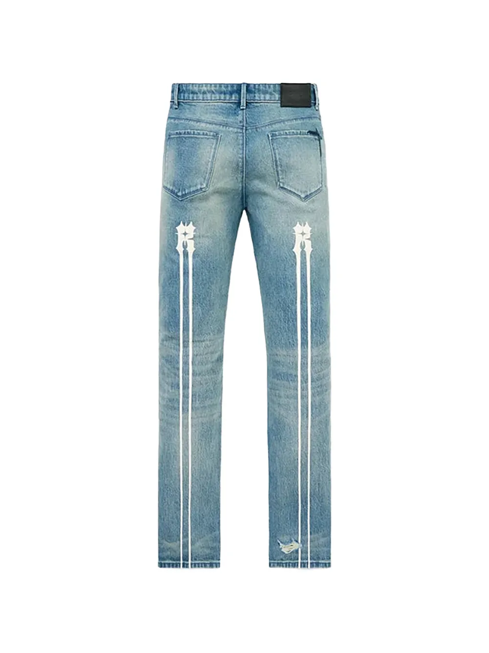 RTA Bryant jeans met logoprint Blauw