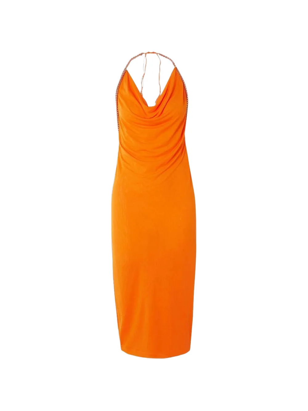 Dion Lee bead-embellished dress - Arancione