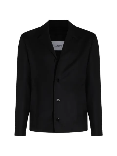 Lardini notch-lapel button-up blazer