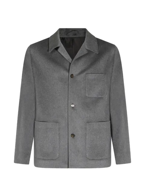 Lardini patch-pocket cashmere jacket