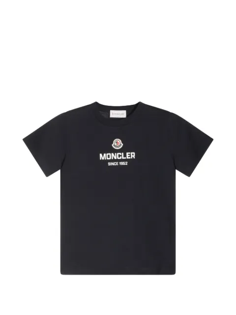 Moncler Enfant logo-print cotton T-shirt