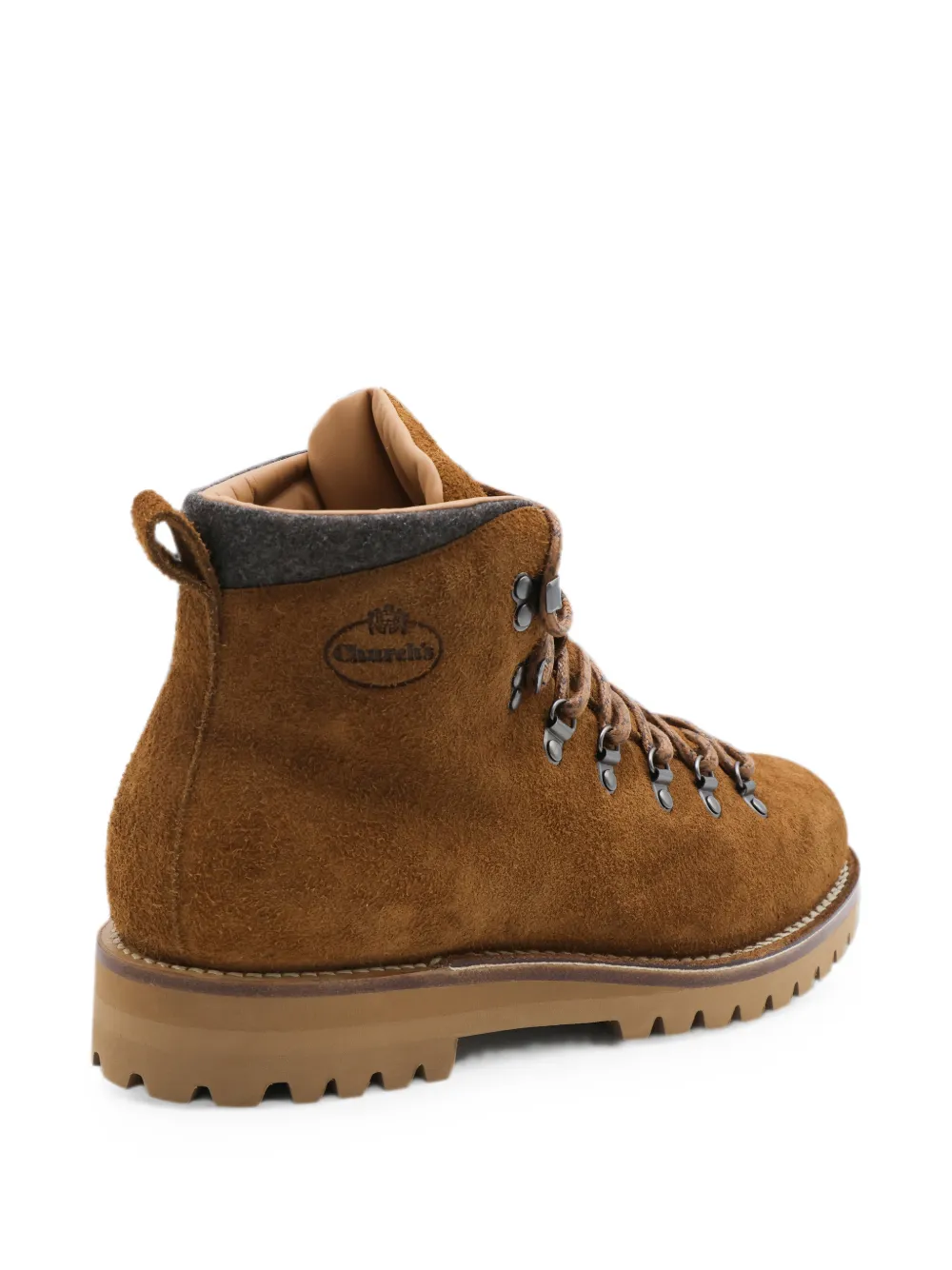 Church's lace-up suede boots Bruin