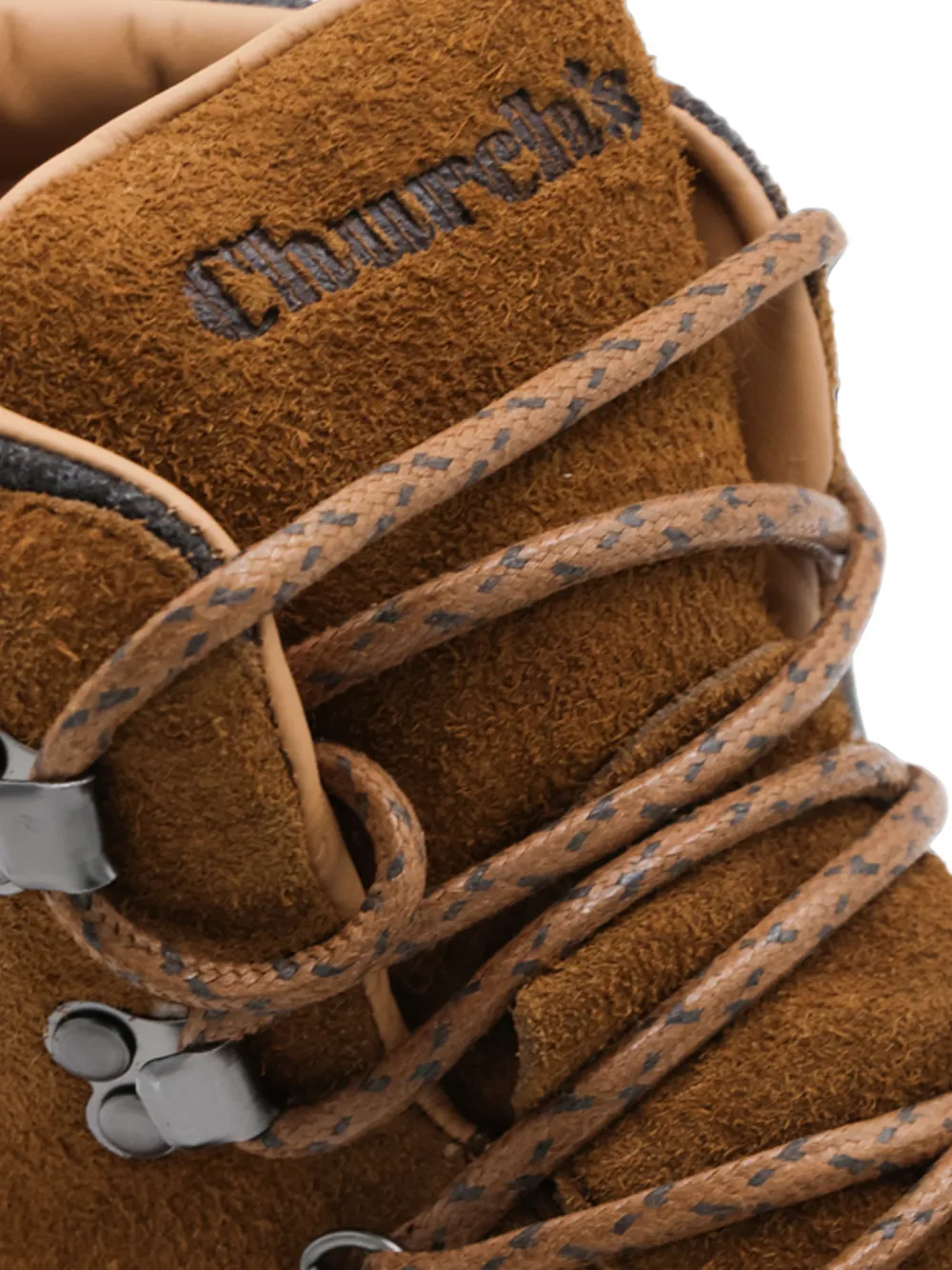 Church's lace-up suede boots Bruin