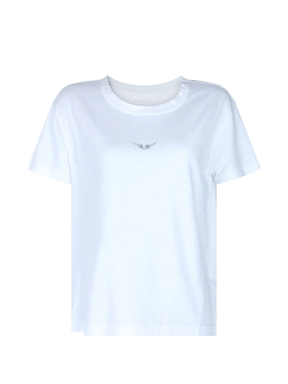 Zadig&Voltaire Marta embellished-detail T-shirt - Bianco
