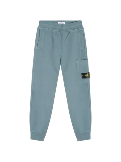 Stone Island Junior logo-patch track pants