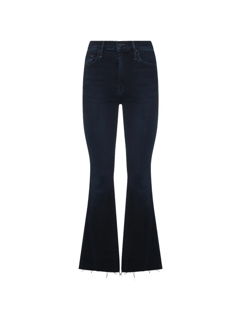 MOTHER raw-cut flared jeans - Blue