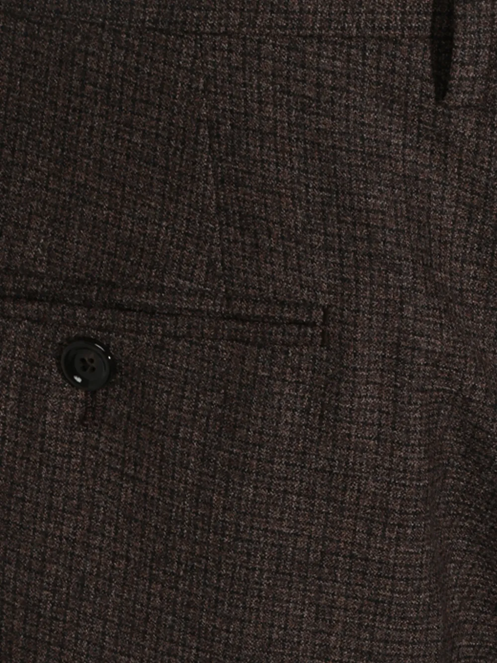 Lardini Broek van scheerwol Bruin
