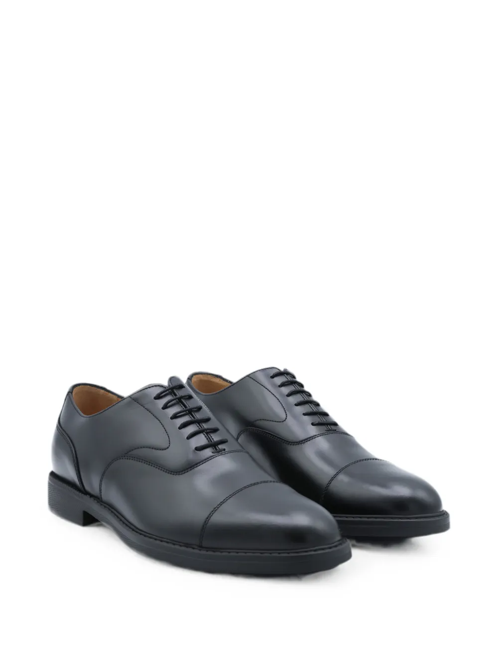 Church's leather oxford shoes Zwart