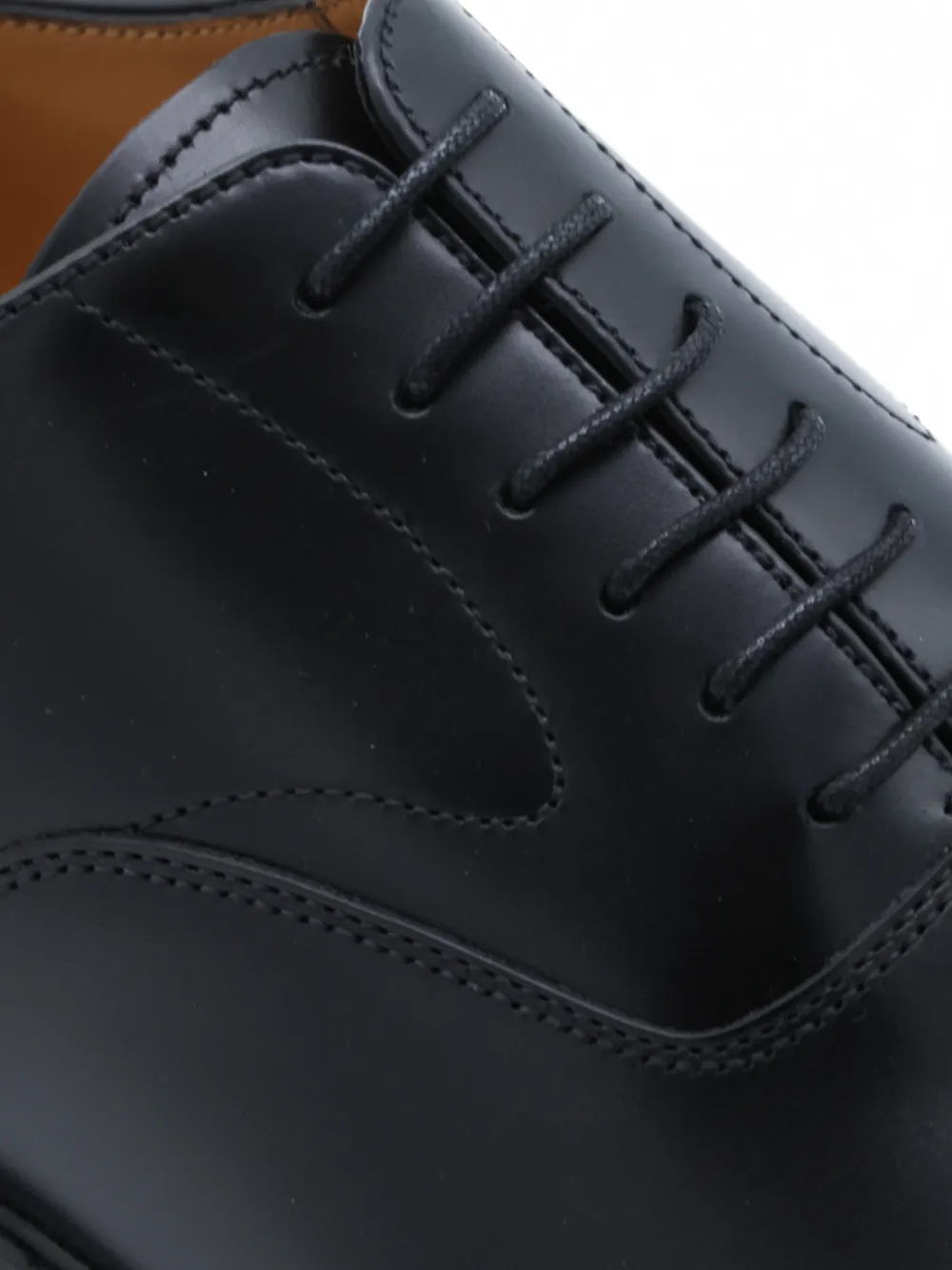 Church's leather oxford shoes Zwart
