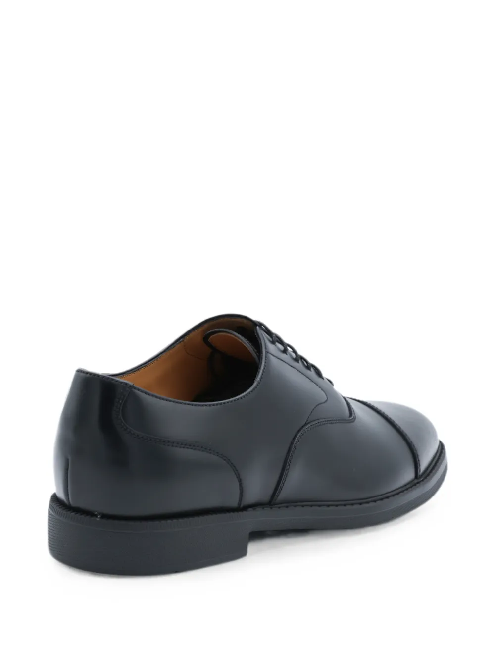 Church's leather oxford shoes Zwart