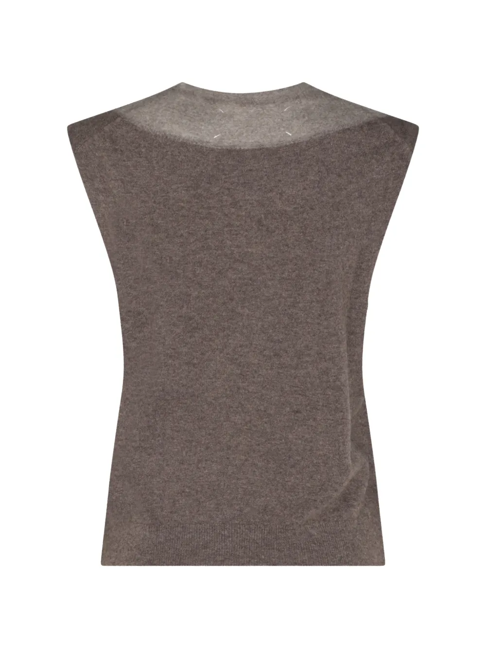 Maison Margiela Top met knoopdetail Bruin
