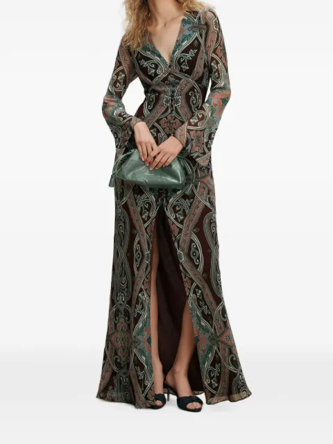 Veronica Beard Daciana paisley-print maxi dress