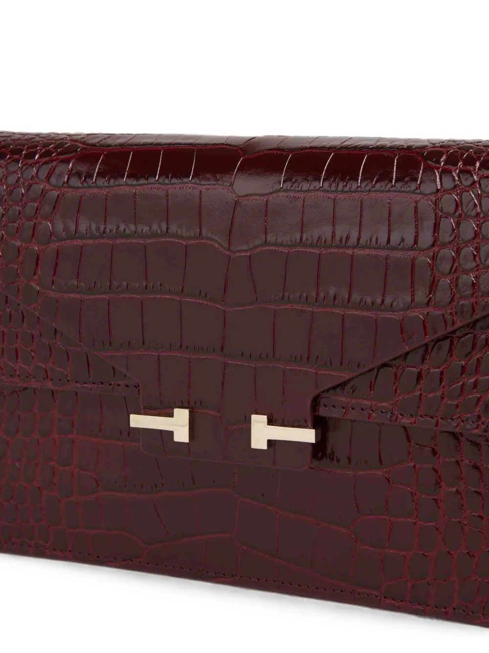 TOM FORD T Twist crossbodytas Rood